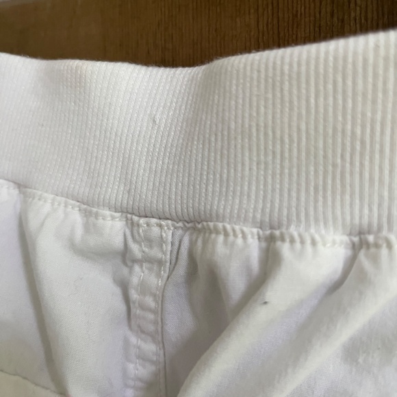 JNY JONES NEW YORK Sport Cargo Drawstring White Capri - Longer Shorts Cotton 6 - Picture 11 of 12